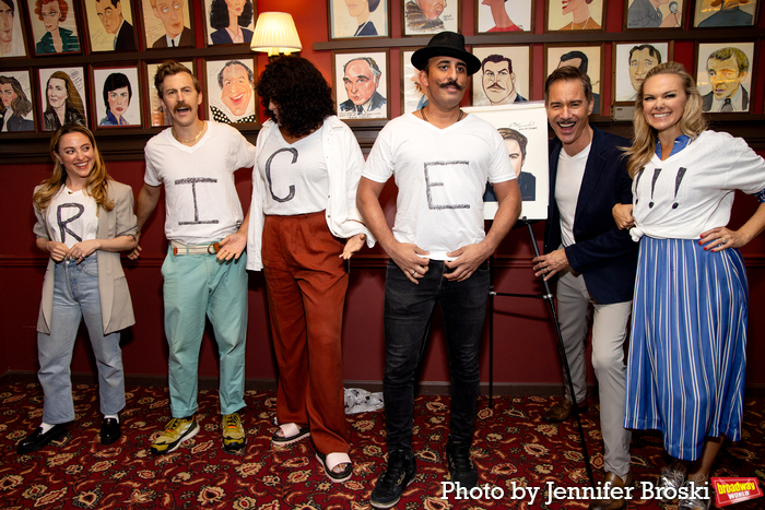 Photos: Eric McCormack Unveils Sardi's Caricature Image