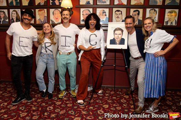 Photos: Eric McCormack Unveils Sardi's Caricature Image