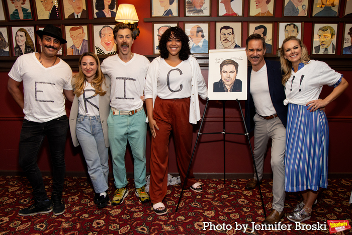 Photos: Eric McCormack Unveils Sardi's Caricature Image