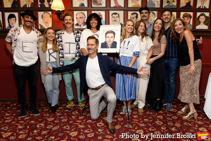 Photos: Eric McCormack Unveils Sardi's Caricature Image