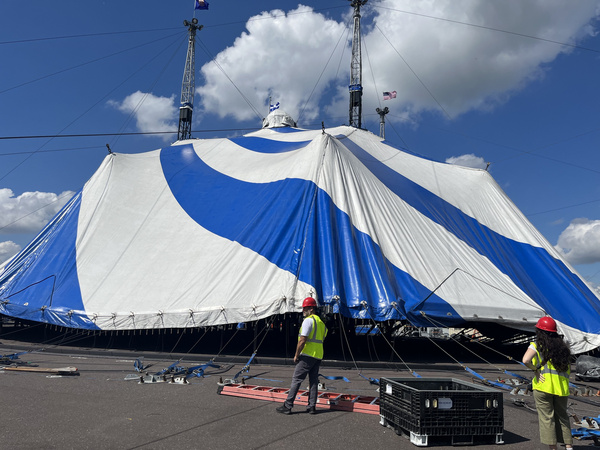 Photos: Cirque Du Soleil BAZZAR Raises Its New Big Top In Montgomery County At The Greater Philadelphia Expo Center Image
