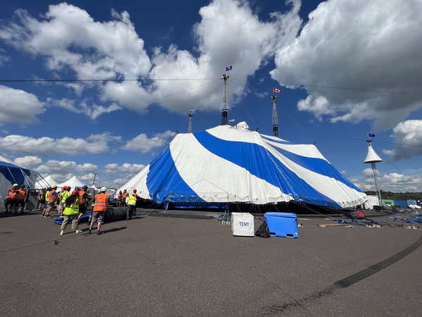 Photos: Cirque Du Soleil BAZZAR Raises Its New Big Top In Montgomery County At The Greater Philadelphia Expo Center Image