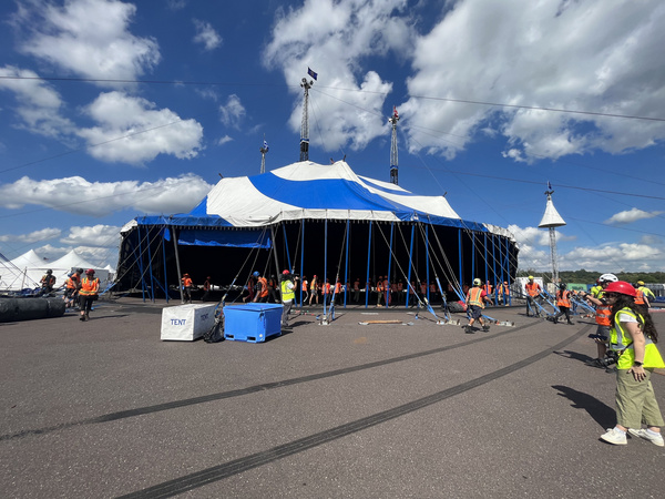 Photos: Cirque Du Soleil BAZZAR Raises Its New Big Top In Montgomery County At The Greater Philadelphia Expo Center Image