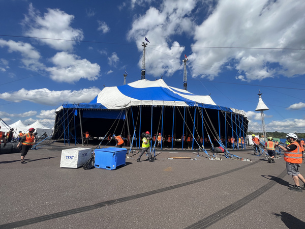 Photos: Cirque Du Soleil BAZZAR Raises Its New Big Top In Montgomery County At The Greater Philadelphia Expo Center Image