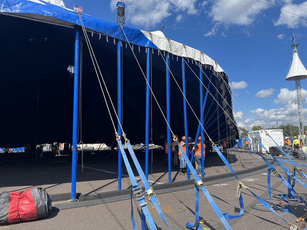 Photos: Cirque Du Soleil BAZZAR Raises Its New Big Top In Montgomery County At The Greater Philadelphia Expo Center Image