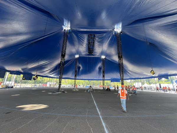 Photos: Cirque Du Soleil BAZZAR Raises Its New Big Top In Montgomery County At The Greater Philadelphia Expo Center Image