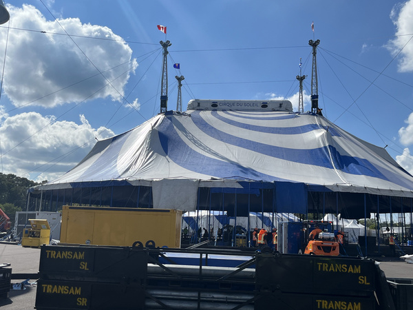 Photos: Cirque Du Soleil BAZZAR Raises Its New Big Top In Montgomery County At The Greater Philadelphia Expo Center Image