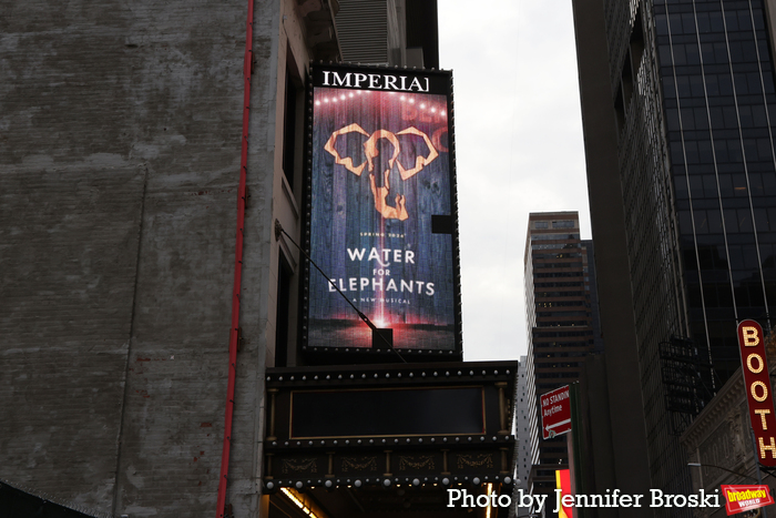Up on the Marquee: WATER FOR ELEPHANTS Image