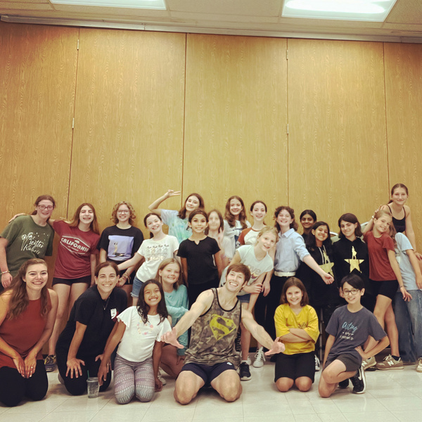 Photos: HAMILTON's Thayne Jasperson Visits The Highland Park Youth Theatre Company Image