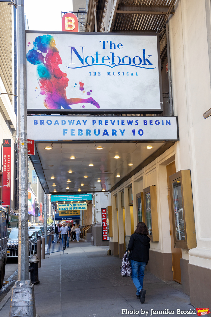 Up on the Marquee: THE NOTEBOOK Image