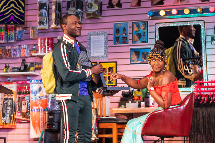 Photos: First Look at JAJA'S AFRICAN HAIR BRAIDING on Broadway Image