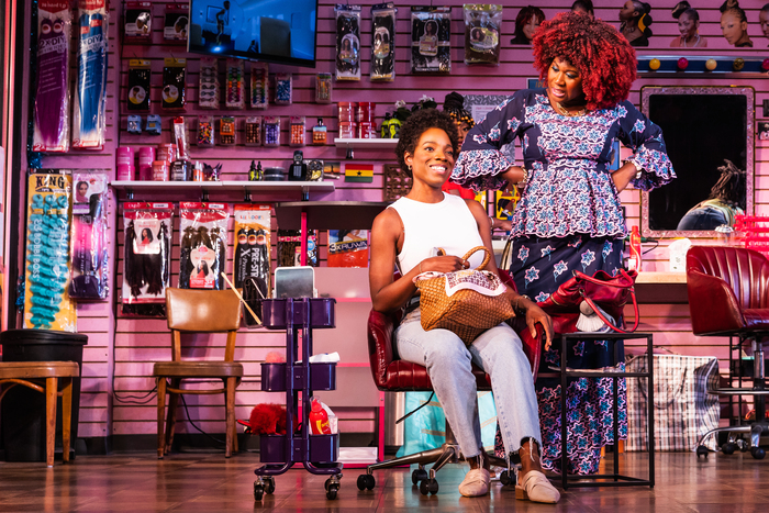 Photos: First Look at JAJA'S AFRICAN HAIR BRAIDING on Broadway Image