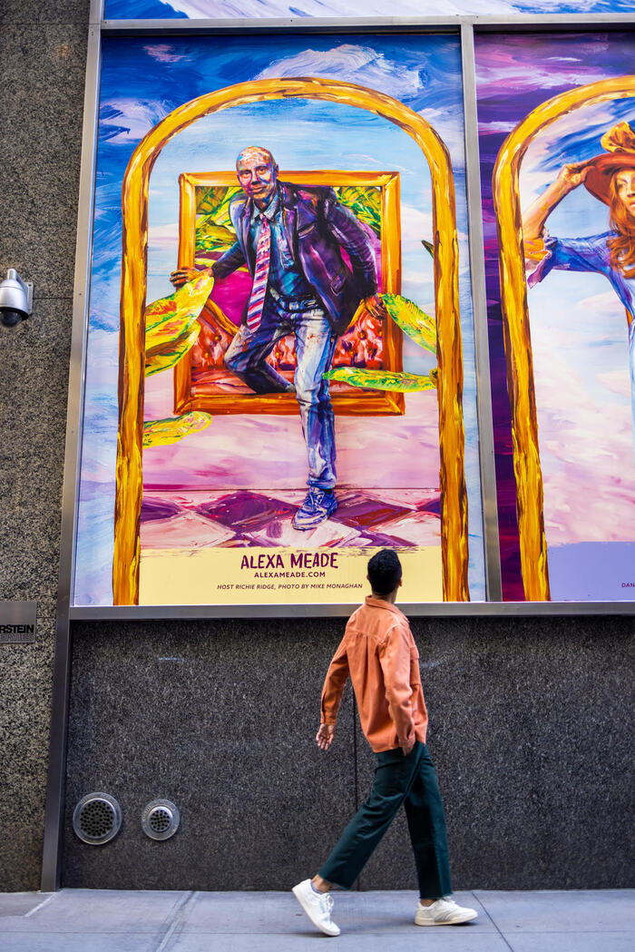 Photos & Video: Brian Stokes Mitchell, Julia Lester & More On Display in The Fifth Avenue Portrait Collection by Alexa Meade Image