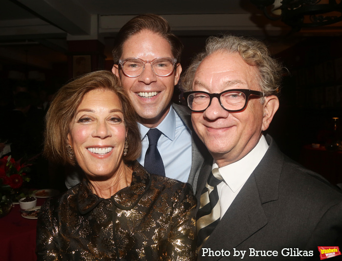 Peggy Siegal, Frank DiLella and William Ivey Long Photo
