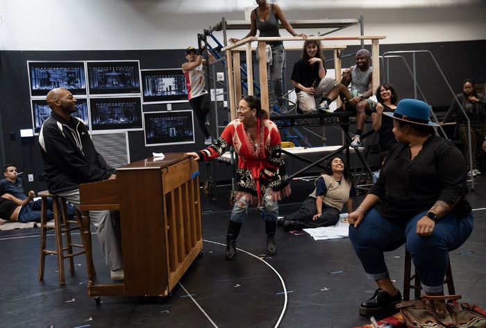 Photos: In Rehearsals for Alicia Keys' HELL'S KITCHEN at the Public Theater Image