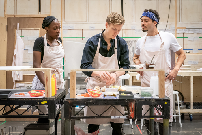 Photos: Inside Rehearsal For CLYDE'S at the Donmar Warehouse Image