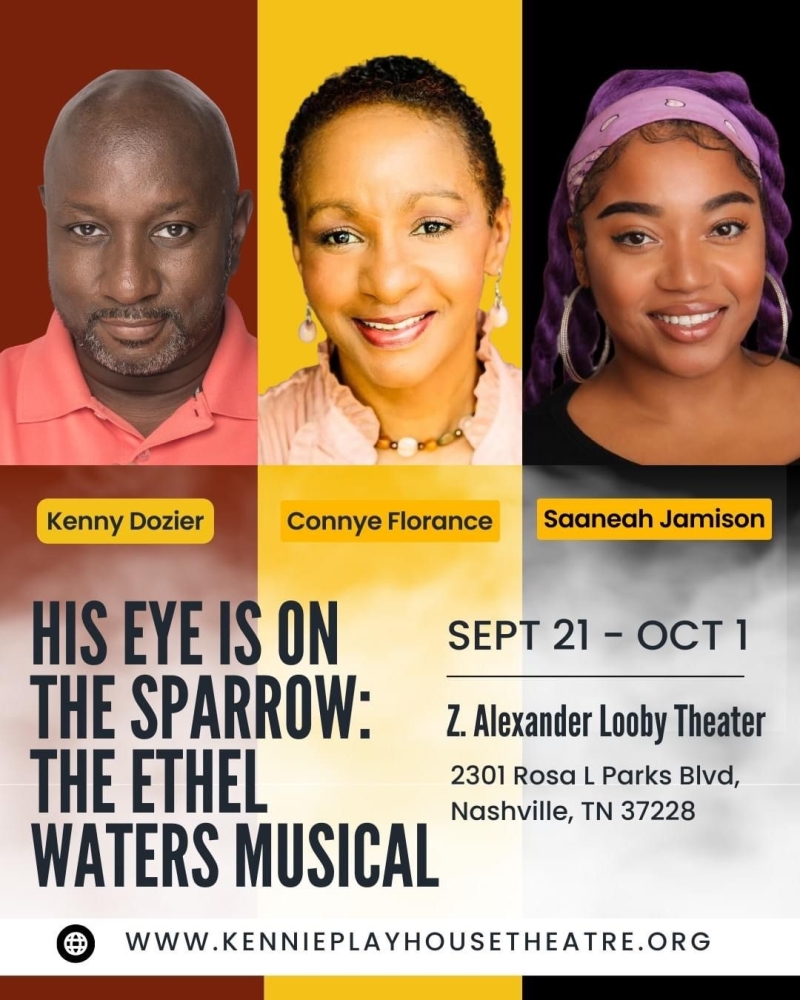 Florance and Jamison Star As Ethel Waters in Kennie Playhouse Theatre's HIS EYE IS ON THE SPARROW 