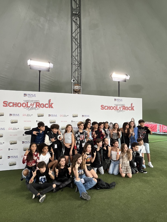 Photos: Noche de estreno de SCHOOL OF ROCK en el Espacio Ibercaja Delicias 