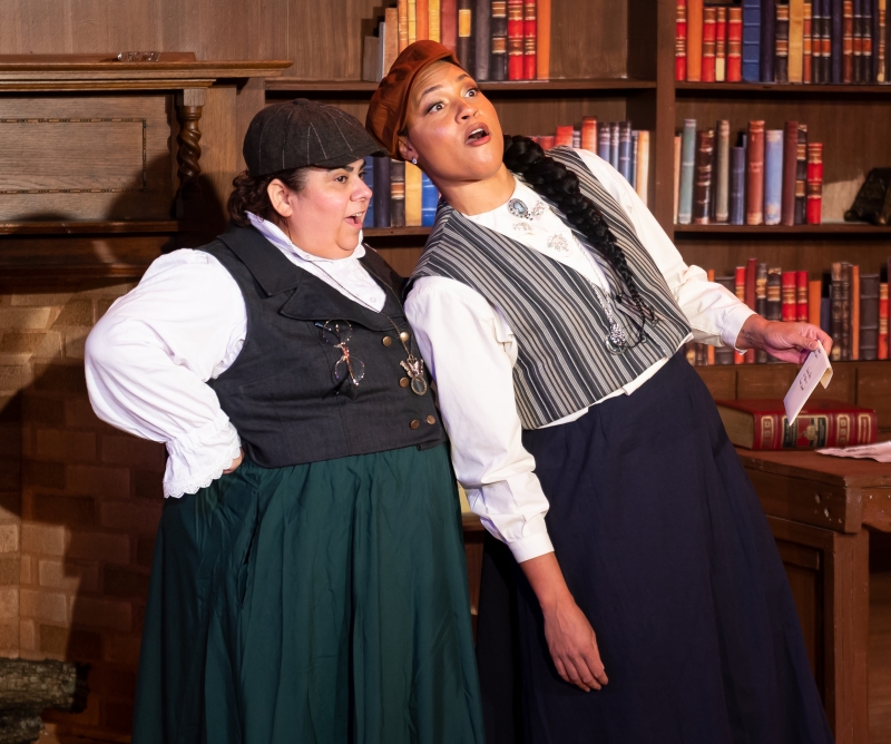 Review: BASKERVILLE: A SHERLOCK HOLMES MYSTERY at TexArts is a comedic tour-de-force! Image