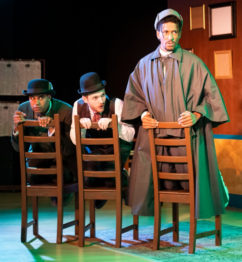 Review: BASKERVILLE: A SHERLOCK HOLMES MYSTERY at TexArts is a comedic tour-de-force! Image