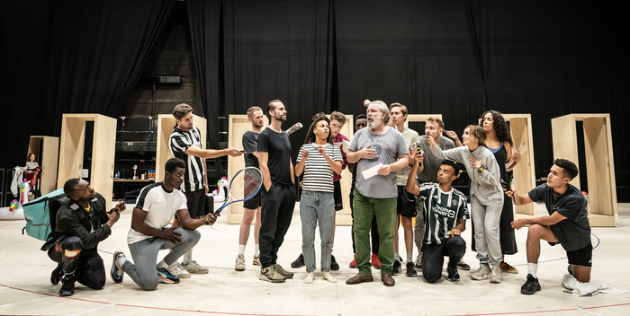 Photos: First Look Rehearsal Images for the West End Transfer of DEAR ENGLAND Image