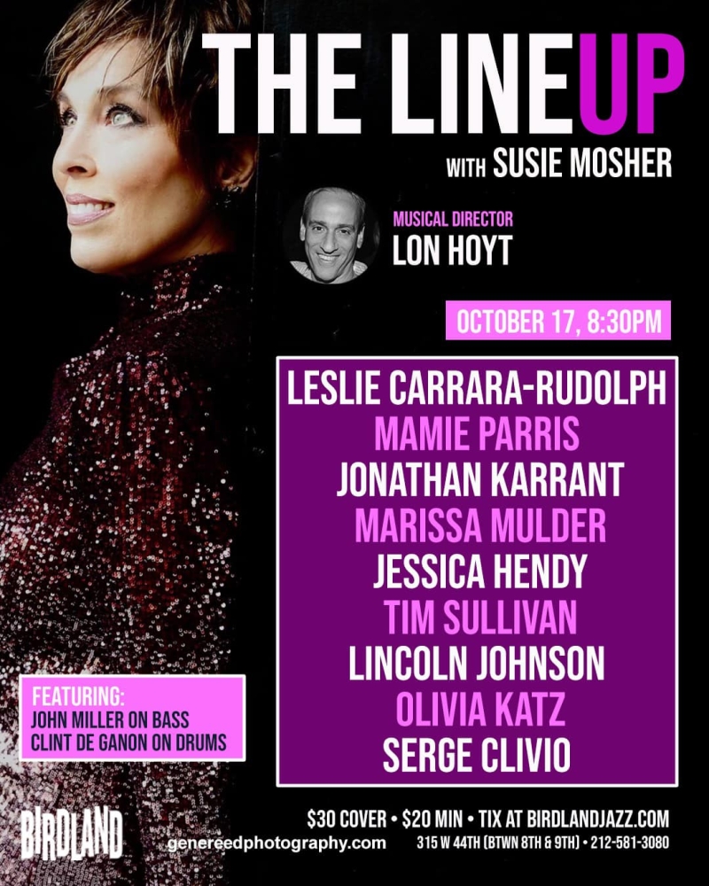 Photos: October 10th THE LINEUP WITH SUSIE MOSHER Shines Bright With Starry Talents Image