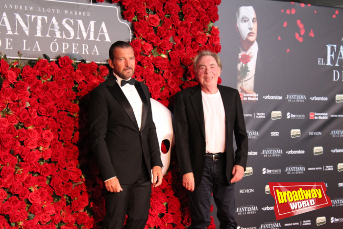Antonio Banderas y Andrew Lloyd Webber Photo