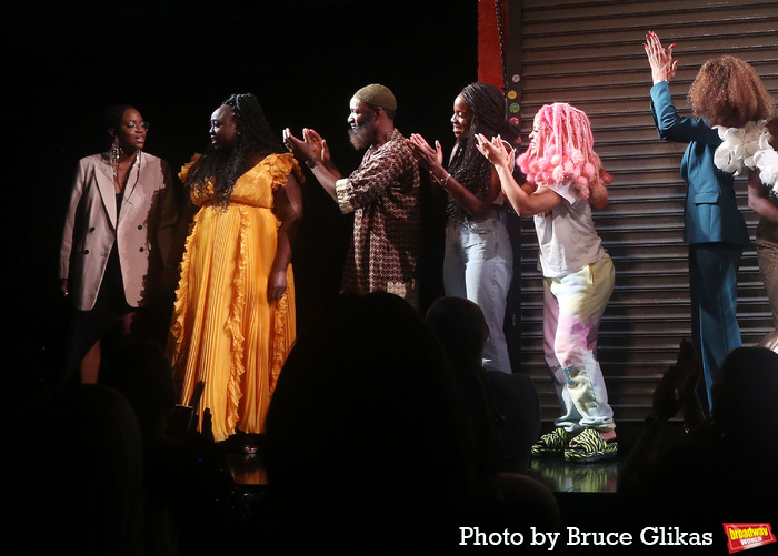 Director Whitney White, Playwright Jocelyn Bioh and The Cast of "Jaja’s African Hai Photo