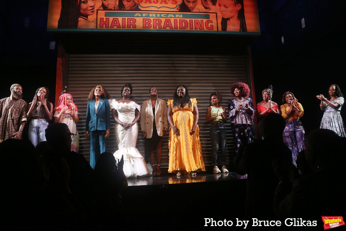 Director Whitney White, Playwright Jocelyn Bioh and The Cast of 