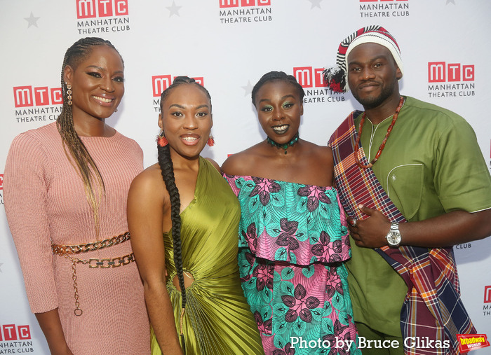 Photos: JAJA'S AFRICAN HAIR BRAIDING Cast Walks the Red Carpet on Opening Night Image
