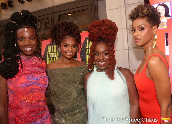Photos: JAJA'S AFRICAN HAIR BRAIDING Cast Walks the Red Carpet on Opening Night Image