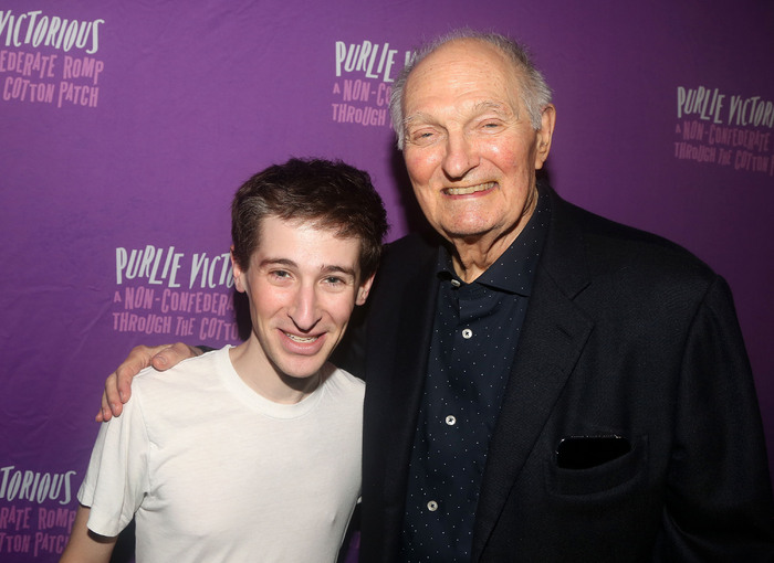 Noah Robbins and Alan Alda Photo