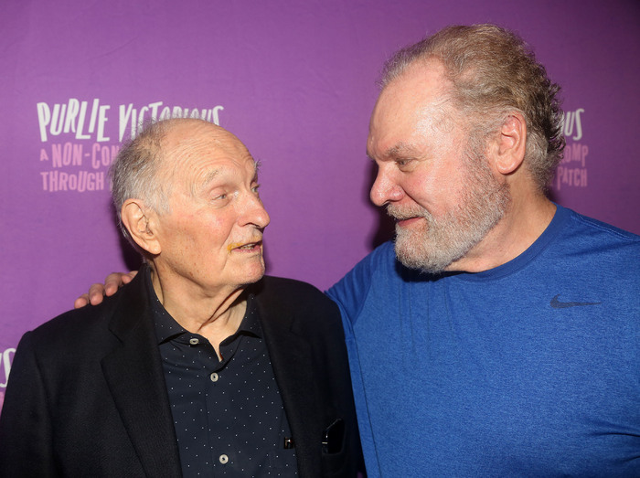 Photos: Original PURLIE VICTORIOUS Cast Member Alan Alda Visits Broadway Revival Cast Image