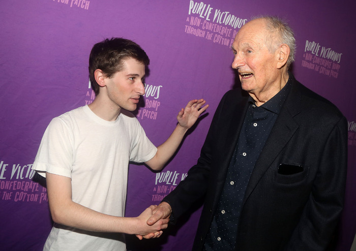 Photos: Original PURLIE VICTORIOUS Cast Member Alan Alda Visits Broadway Revival Cast Image