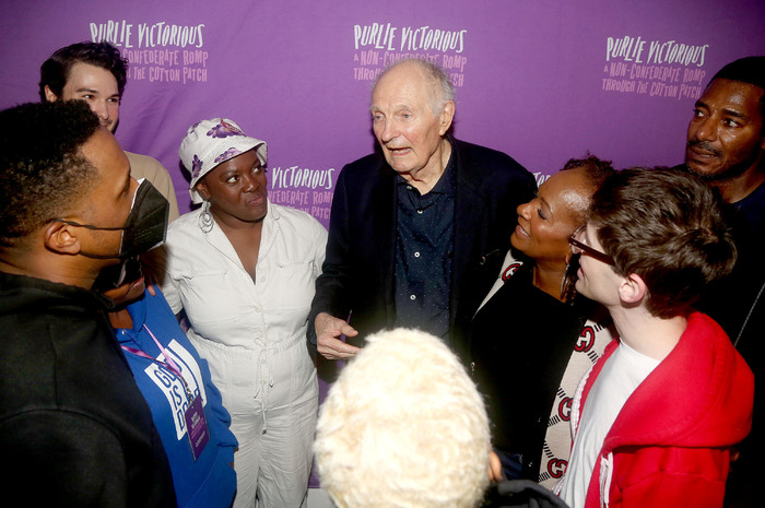 Photos: Original PURLIE VICTORIOUS Cast Member Alan Alda Visits Broadway Revival Cast Image