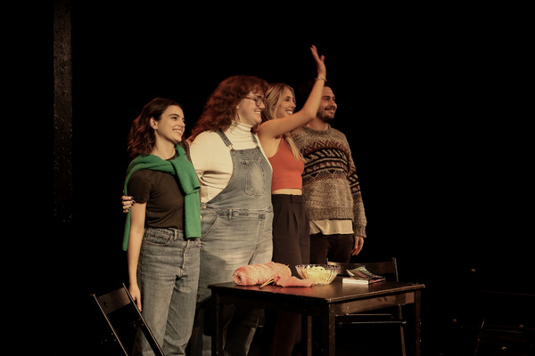 Francesca Reale, Shannon Purser, Lisa Gilroy, and Nat Wolff in Liberty!!!   Photo
