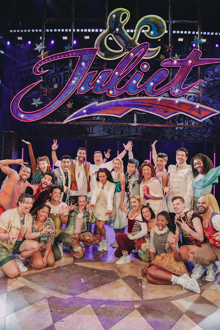 Joey Fatone visits & Juliet on Broadway  Photo