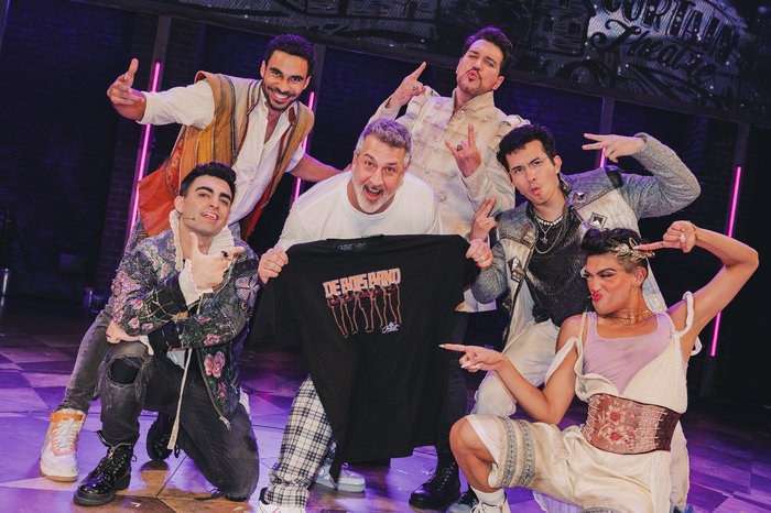 Photos: Joey Fatone Visits & JULIET on Broadway Image