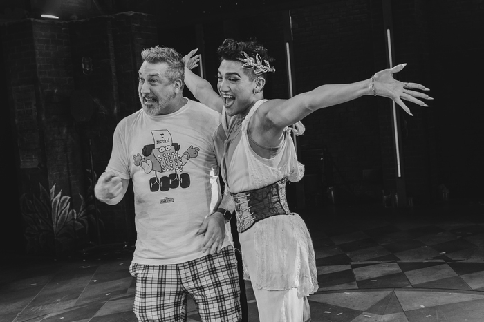 Photos: Joey Fatone Visits & JULIET on Broadway Image