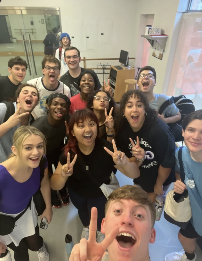 A selfie from the first day of Daily Dance class!