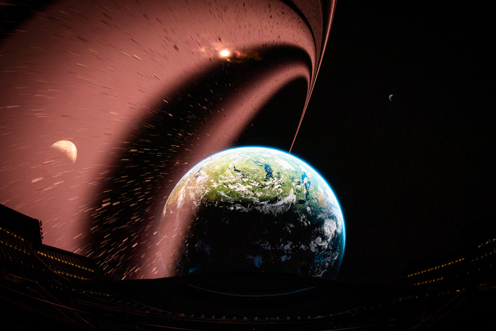 Photos: First Look at Darren Aronofsky's POSTCARDS FROM EARTH at Sphere Image