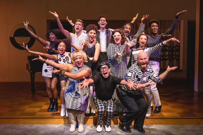 Photos: First Look at Daniel Radcliffe, Jonathan Groff, Lindsay Mendez & More in MERRILY WE ROLL ALONG on Broadway Image