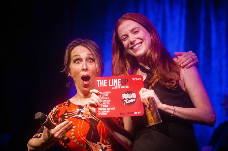 Photos: October 3rd THE LINEUP WITH SUSIE MOSHER at Birdland Theater Image
