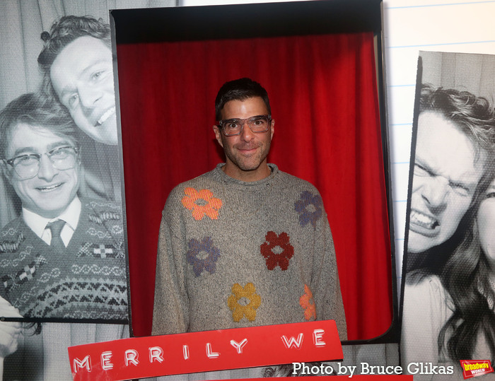 Photos: Cynthia Erivo, Zachary Quinto, Victoria Clark & More Pose in MERRILY WE ROLL ALONG Photo Booth Image