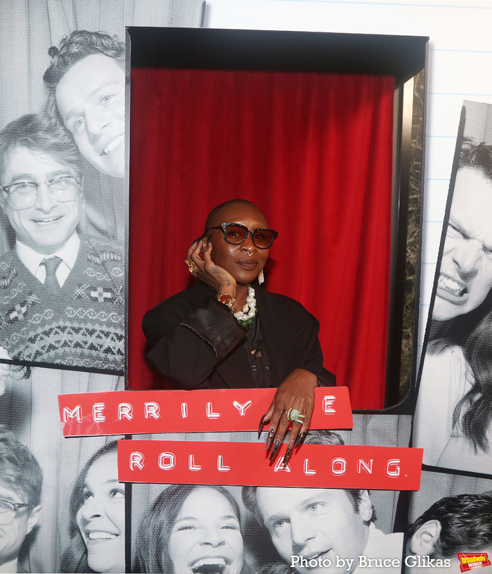 Photos: Cynthia Erivo, Zachary Quinto, Victoria Clark & More Pose in MERRILY WE ROLL ALONG Photo Booth Image