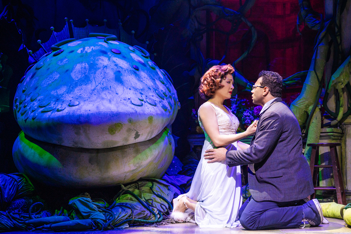 Photos: Corbin Bleu & Constance Wu in LITTLE SHOP OF HORRORS Image
