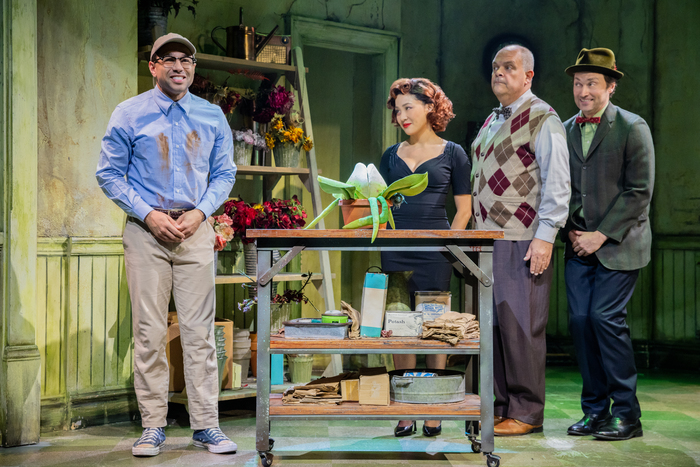 Photos: Corbin Bleu & Constance Wu in LITTLE SHOP OF HORRORS Image