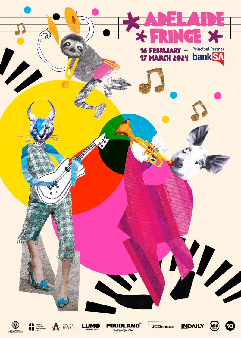 Adelaide Fringe Unveils Poster Art For 2024 Festival 