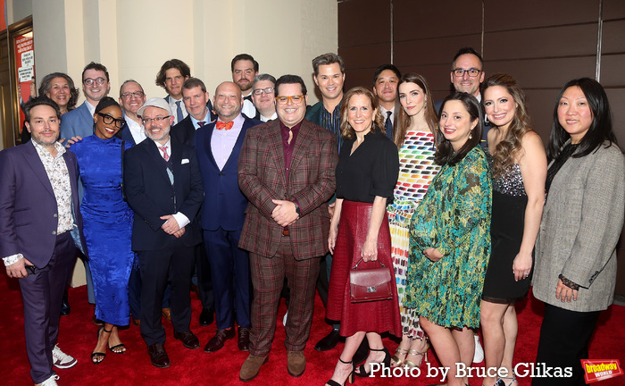 Andrew Rannells, Josh Gad, Alex Timbers, Scott Brown, Anthony King and The Producers  Photo