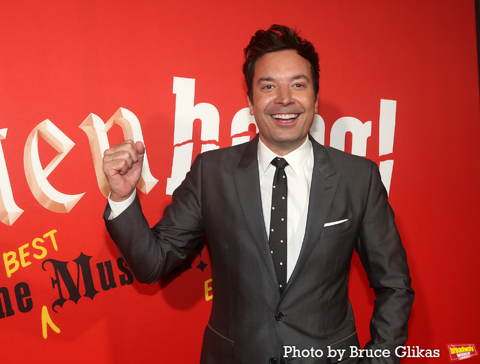 Photos: See Bryan Cranston, Jimmy Fallon, Debra Messing, Anna Wintour & More at GUTENBERG! THE MUSICAL! Opening Night Image